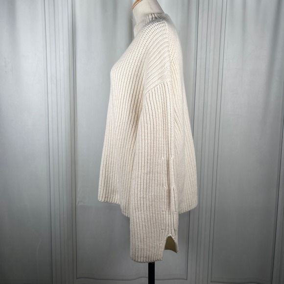 NWT Stockholm Atelier & Other Stories – Wool Mock Neck Sweater – Cream – Size M - Picture 8 of 14